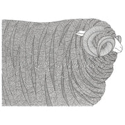 Jacques Hnizdovsky etching Ram